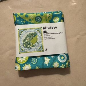 Frog print scarf from Vietnam!